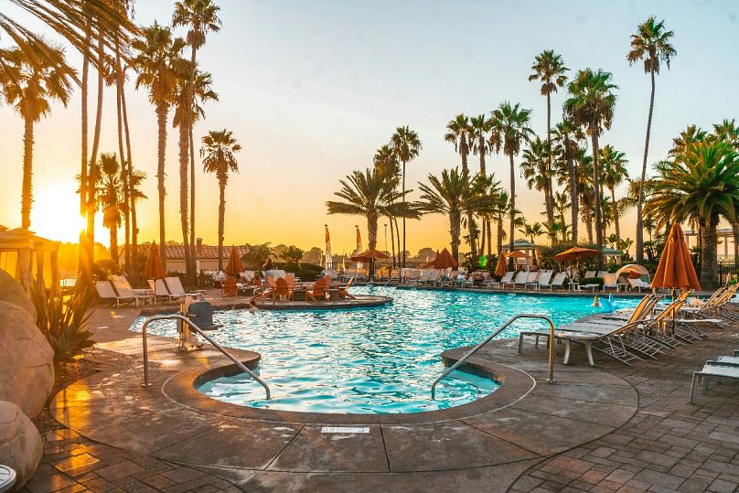 A luxurious hotel pool can often be a highlight of a holiday