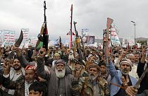 protesta Houthi