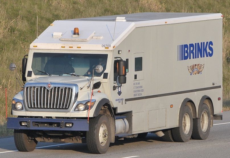 A Brink’s Canada egyik szolgálati kamionja