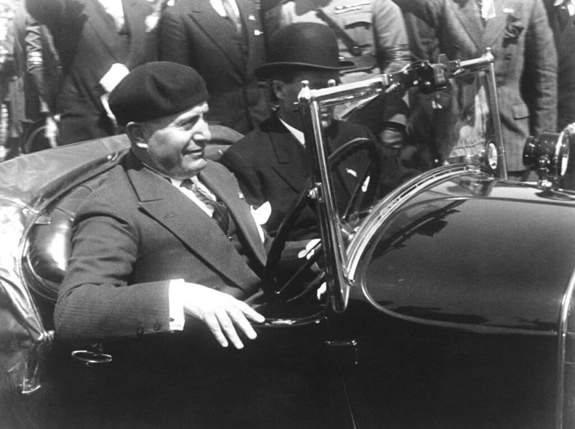 Benito Mussolini en una imagen de archivo (1931).