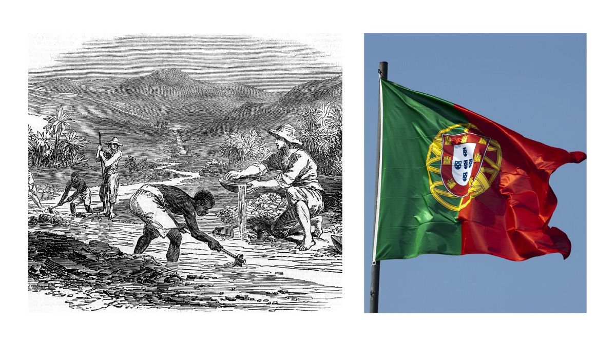 پرچم پرتغال-برده‌داری (عکس‌ها از آرشیو)