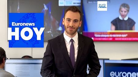 Roberto Macedonio, presentador de Euronews Hoy.