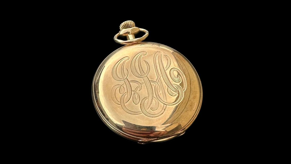 Titanic's wealthiest passenger's gold pocket watch sells for record-breaking €1.4 million thumbnail