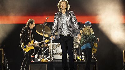 Les Stones en concert à Houston, dimanche 28 avril 2024.