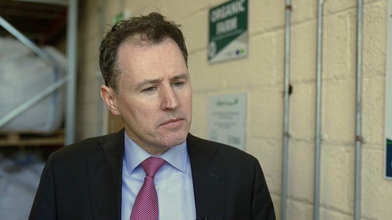 Charlie McConalogue, Minister für Landwirtschaft, Ernährung und Meeresangelegenheiten von Irland