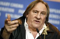  Actor Gerard Depardieu addresses the media during the press conference for the film 'Saint Amour' at the 2016 Berlinale Film Festival in Berlin, Germany.