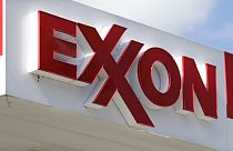 An Exxon service station sign is seen in Nashville, US. April 25, 2017.