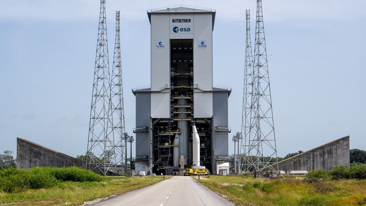 Final preparations for Ariane 6, Europe's newest rocket, underway ahead of inaugural flight thumbnail