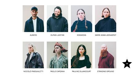 The eight finalists for the LVMH Young Designers Prize.