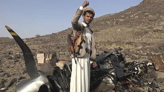 الحوثيون يعلنون إسقاط طائرة أمريكية بدون طيار