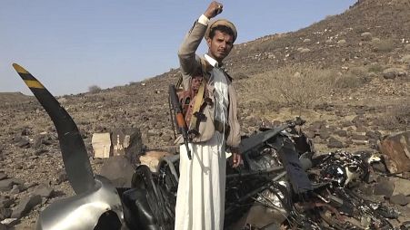 Hutíes afirman haber derribado un dron estadounidense (Imagen de archivo)