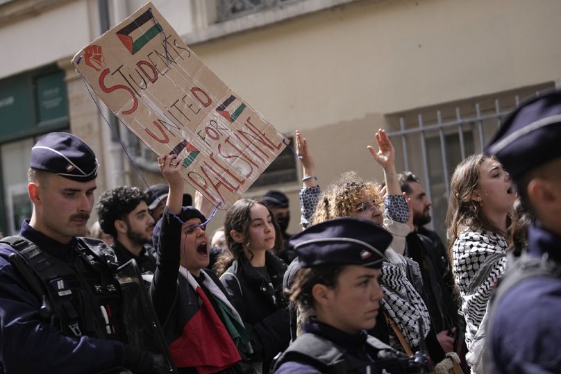 Διαδηλώσεις στο πανεπιστήμιο της Σορβόννης