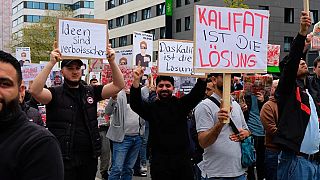 Hamburg'da gösteriler