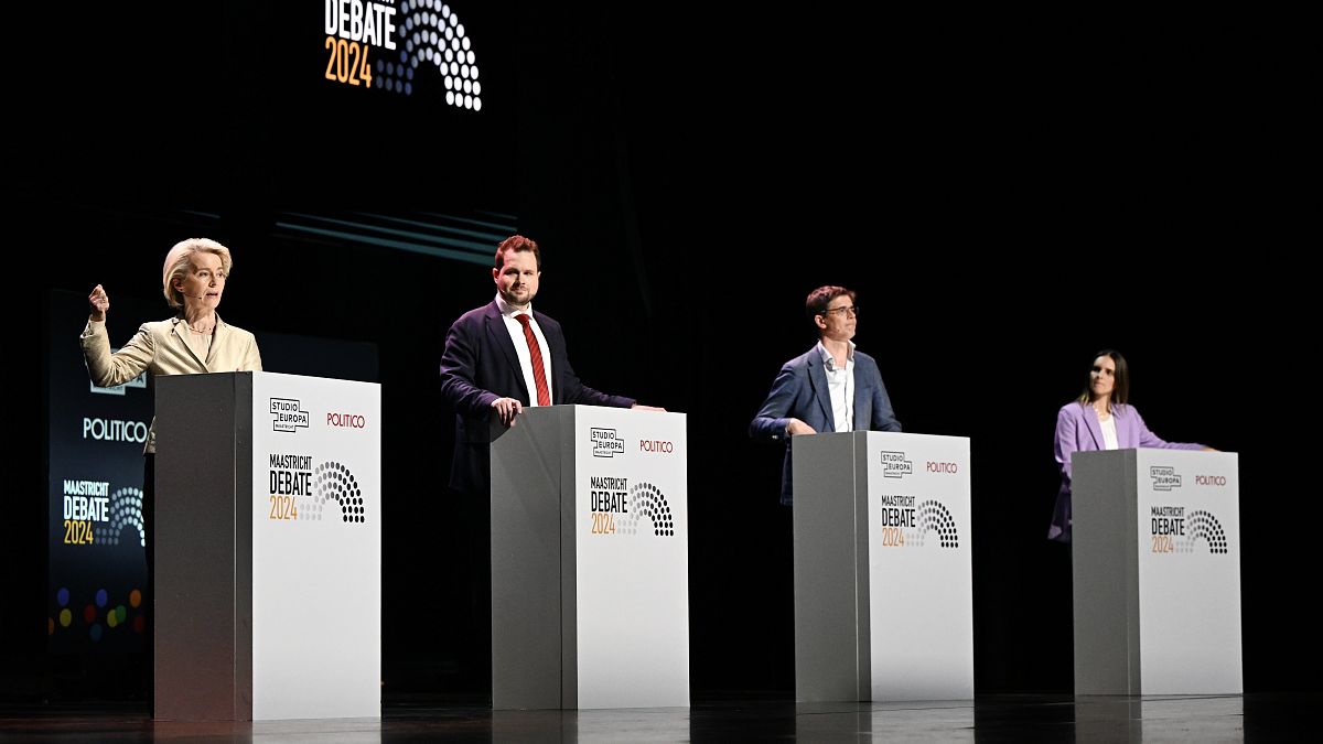 Party leaders aspiring to be president of the Commission offered few clear insights on agriculture policies during an electoral debate held in Maastricht on 29 April.