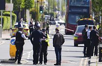 Последствия нападения в Лондоне, 30 апреля 2024.