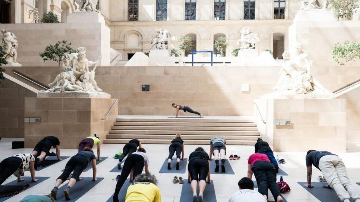 Yoga among masterpieces: Paris' Louvre opens its galleries for sweaty Olympic-style workouts thumbnail