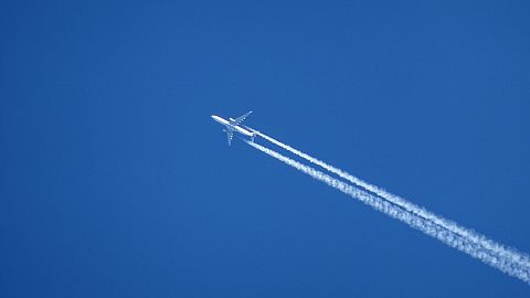 The EU has plans to require airlines to monitor contrails. 
