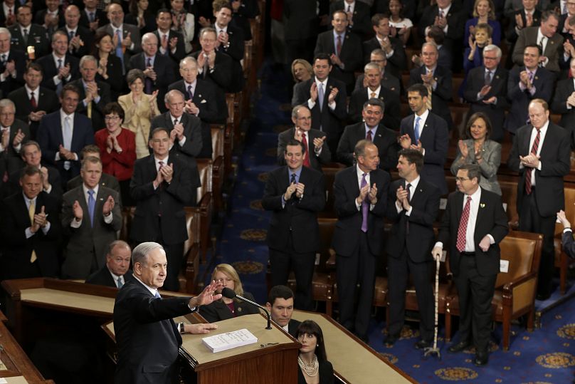 سخنرانی نتانیاهو در کنگره آمریکا با موضوع مخالفت با توافق هسته‌ای با ایران ۳ مارس ۲۰۱۵