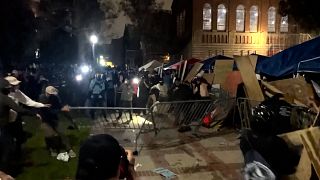Des violences sur le campus UCLA à Los Angeles