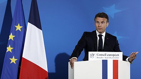 Emmnanuel Macron, presidente de Francia