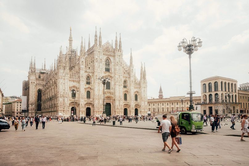 The Duomo in Milan is also a risky area for tourists