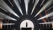 S10 from The Netherlands singing 'De Diepte' performs during the final dress rehearsal at the Eurovision Song Contest in Turin, Italy, Friday, May 13, 2022.