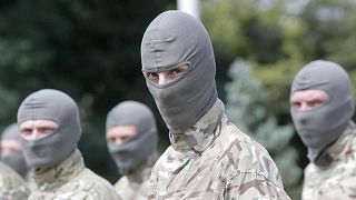 عکس آرشیوی و تزئیتی از سربازان ماسک زده اوکراینی
