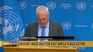 Les inondations en Afrique de l'Est inquiètent les Nations unies.