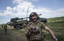 Soldados abandonan zona ocupada por el ejército ruso