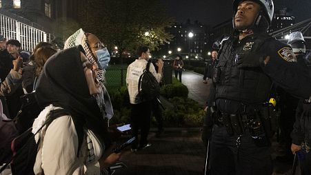شرطة نيويورك تقتحم جامعة كولومبيا