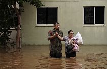 Inundaciones en Brasil desplazan a más de 70.000 personas