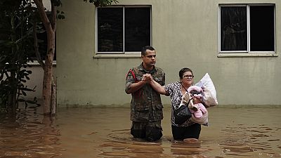 inondazioni in Brasile