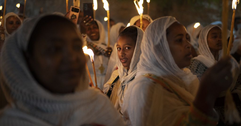 Ethiopian Orthodox Christians across the globe observe Easter