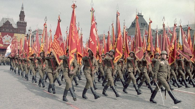 1985 - szovjet díszszenle a Győzelem Napján