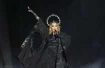 Madonna en su concierto de Copacabana, mayo 2024