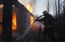 Harkivban lakóházakat is eltaláltak az orosz drónok