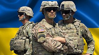 Amerikai katonák Ukrajnában 