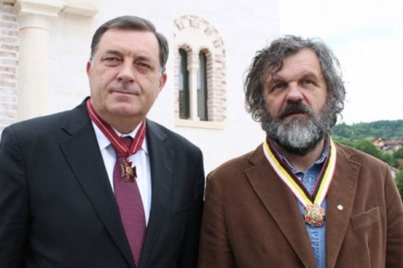 Milorad Dodik és Emir/Nemanja Kusturica