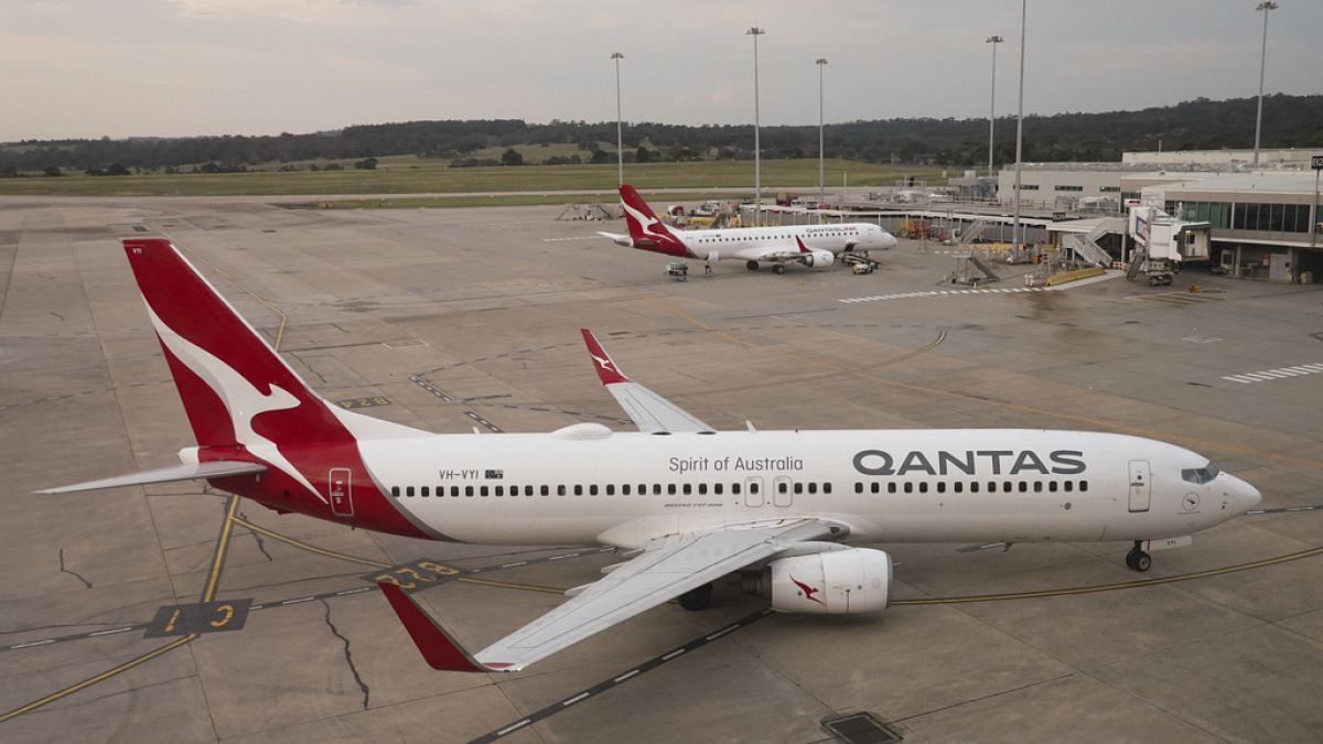 Qantas Havayolları'na ait uçaklar