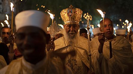 Orthodox Christians in Ethiopia celebrated Easter [No Comment]