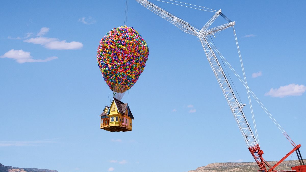 Have you ever dreamed of staying at the house from 'Up'? Now is your chance