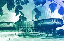 View of the European Court of Human Rights in Strasbourg, September 2023