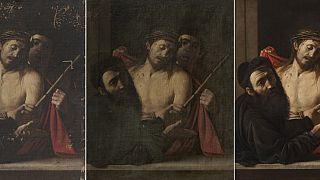 İtalyan ressam Caravaggio'nun "Ecce Homo" tablosu