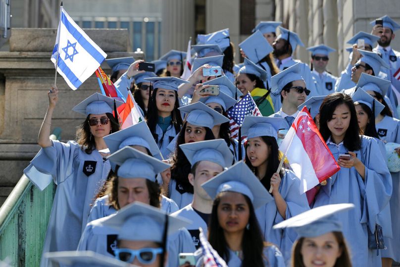 A Columbia 2017-es diplomaosztó ünnepsége