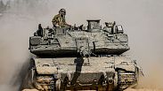 Israelische Truppen im Süden von Gaza