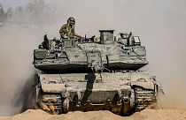Israelische Truppen im Süden von Gaza