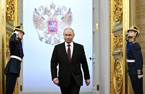 Путин снова вступил в должность президента РФ