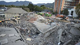 5 workers dead, 49 still missing after a building collapsed in South Africa