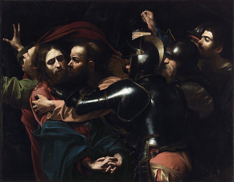 'La captura de Cristo' de Caravaggio fue redescubierto en un comedor de Dublín en 1990.