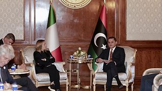 Italy PM in Libya to sign deals part of "Mattei plan" for Africa